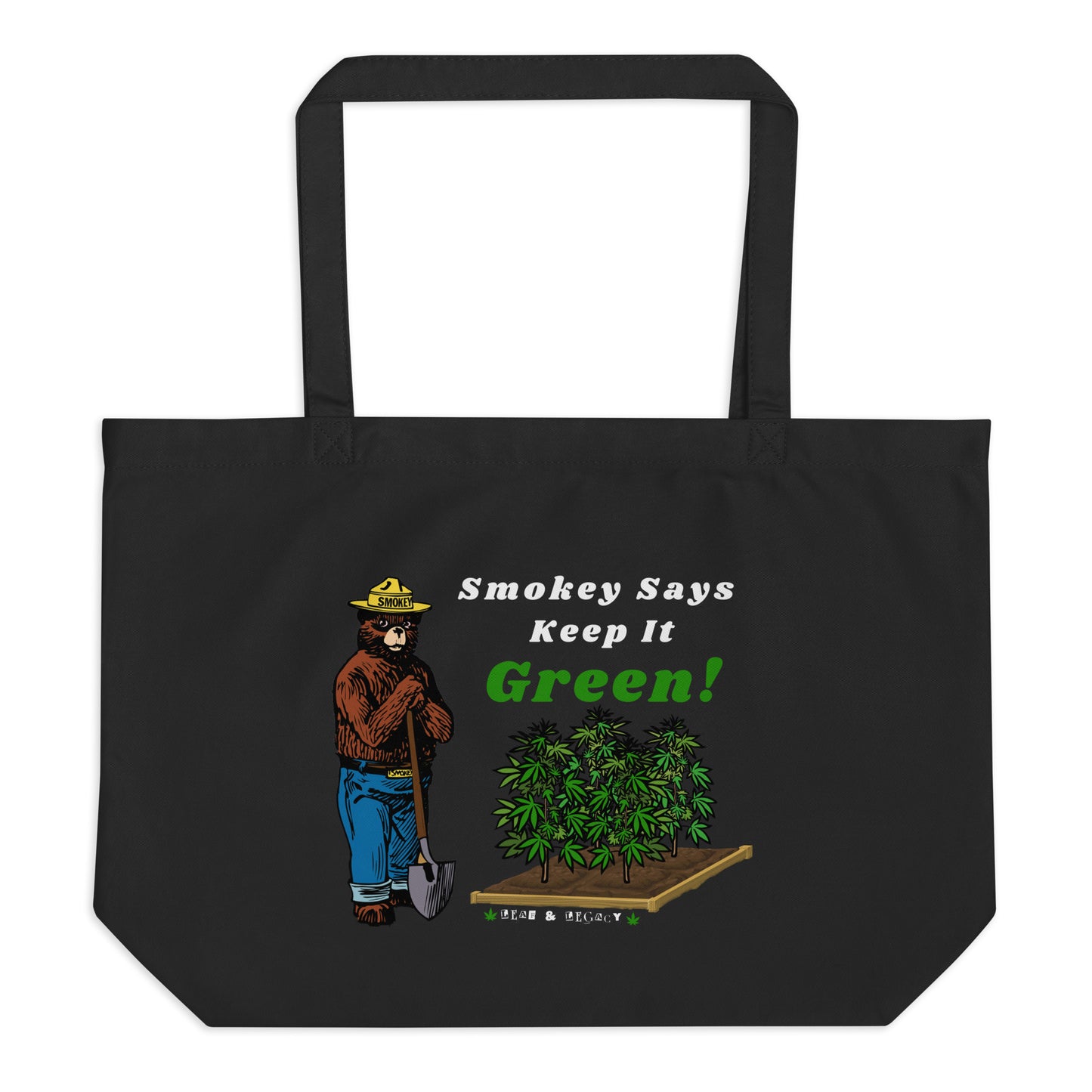 SMOKEY SAYS! LARGE TOTE