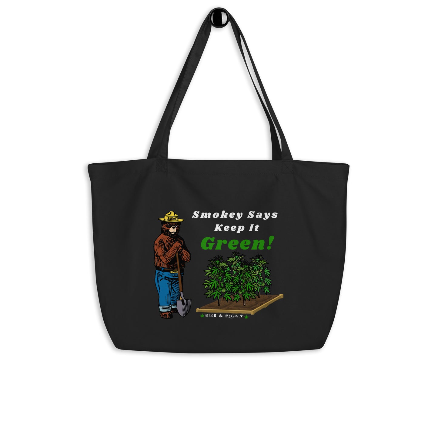 SMOKEY SAYS! LARGE TOTE