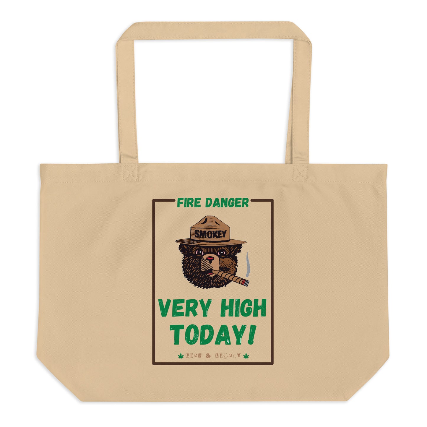 FIRE DANGER! LARGE TOTE